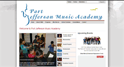 Desktop Screenshot of pjmusicacademy.com